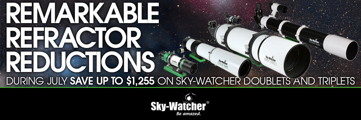 REMARKABLE REFRACTOR REDUCTIONS — Sky-Watcher USA